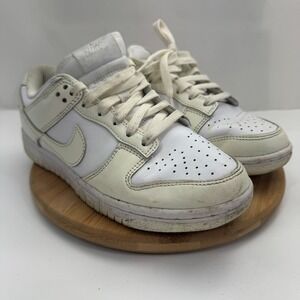 Nike Dunk Low White Sail Coconut Panda Size 6 Womens Shoes Sneakers